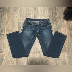 Big Star Blue Straight Leg Jeans Classic Fit